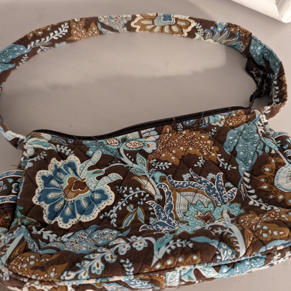 Vera Bradley Handbags - Small Vera Bradley Purse - Brown/Aqua
